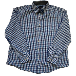 Mason James Blue & Purple Checkered Button-Down Shirt